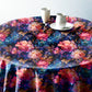 Midnight Party Round Tablecloth