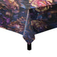 Midnight Rose Square Tablecloth