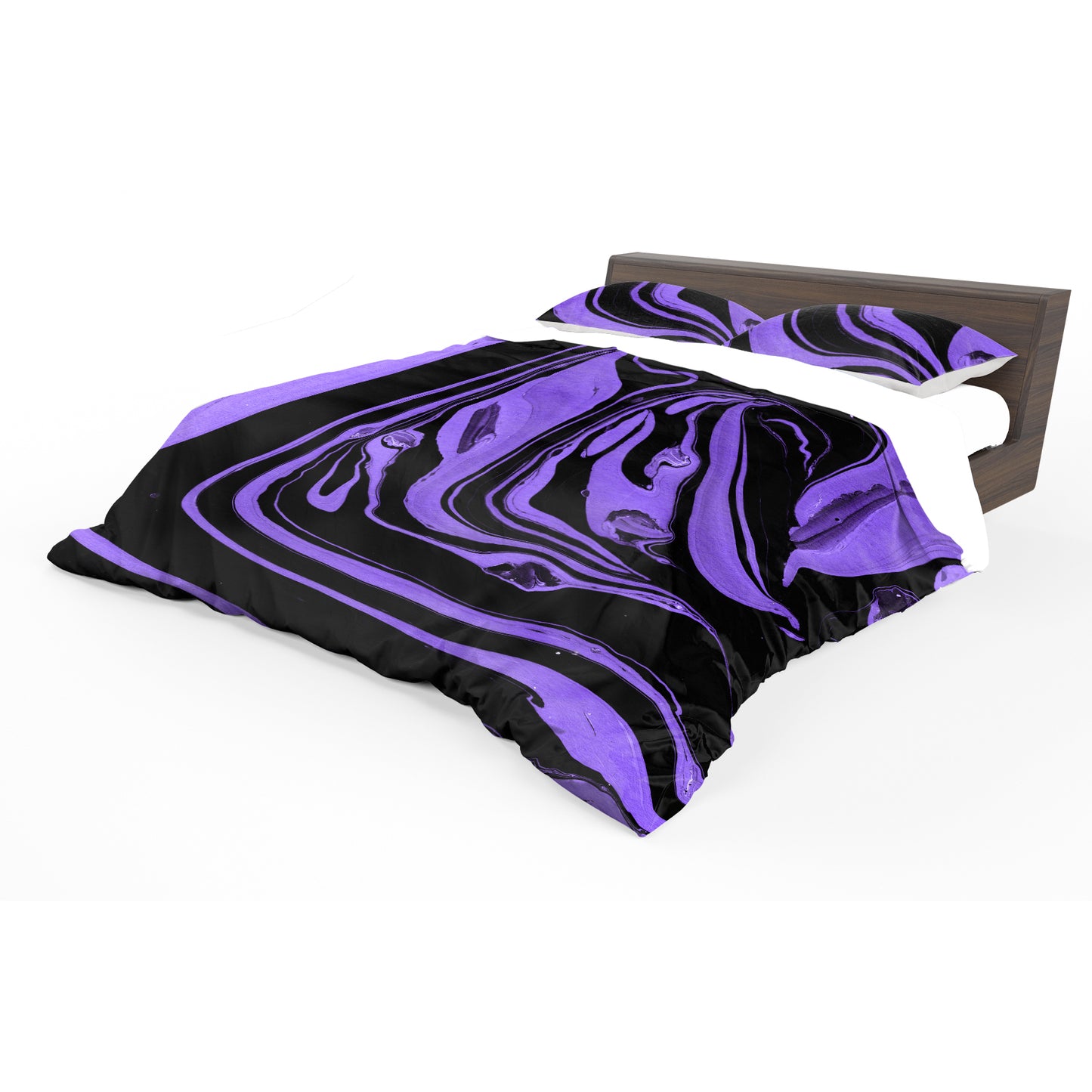 Midnight Currents Duvet Cover Set