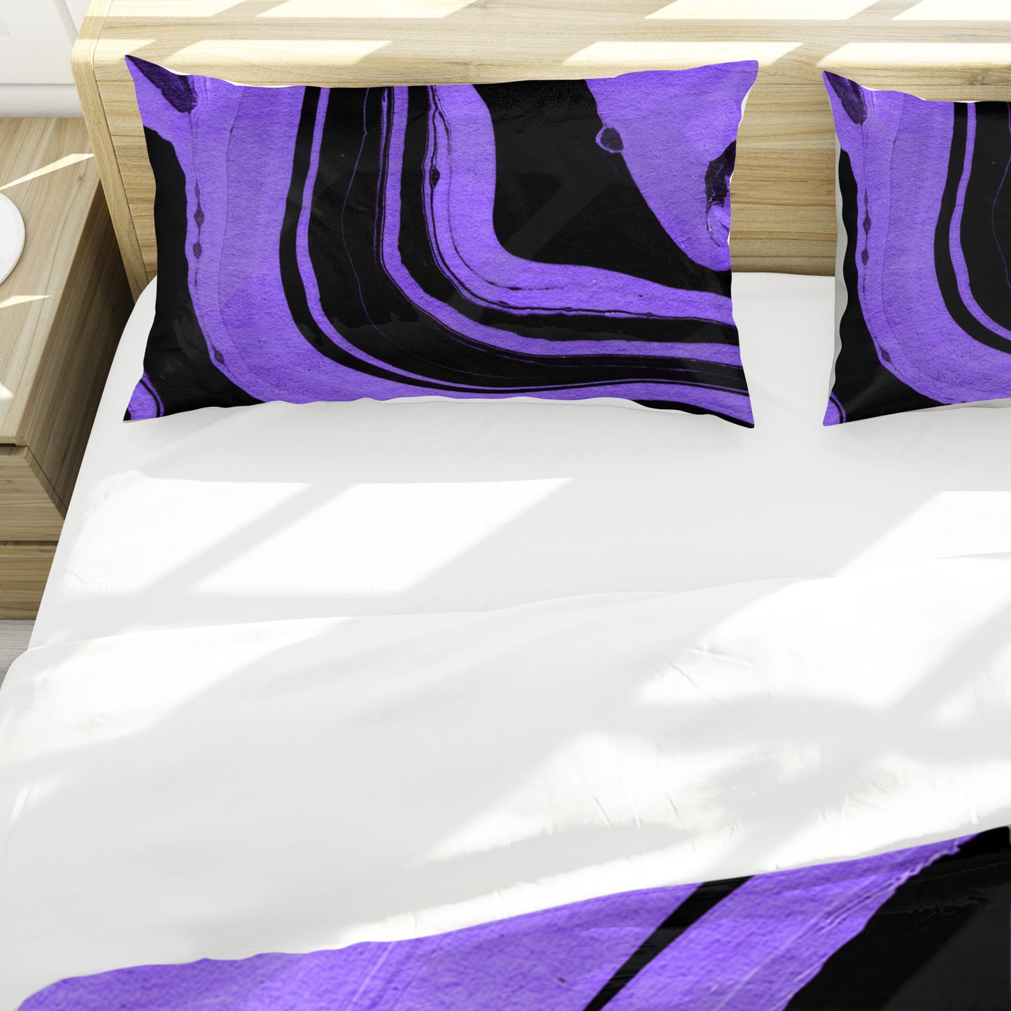 Midnight Currents Duvet Cover Set