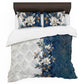 Midnight Divide Magnolia Duvet Cover Set