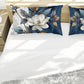 Midnight Divide Magnolia Duvet Cover Set