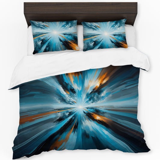 Midnight Explosion Duvet Cover Set