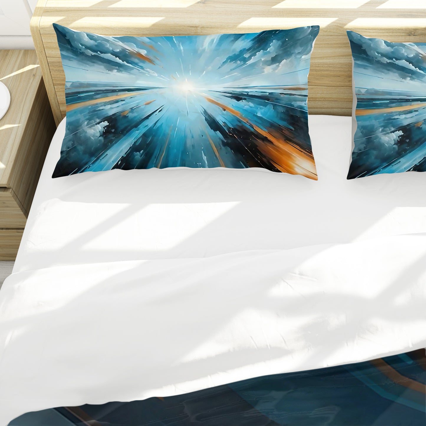Midnight Explosion Duvet Cover Set