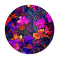Midnight Jungle Round Tablecloth