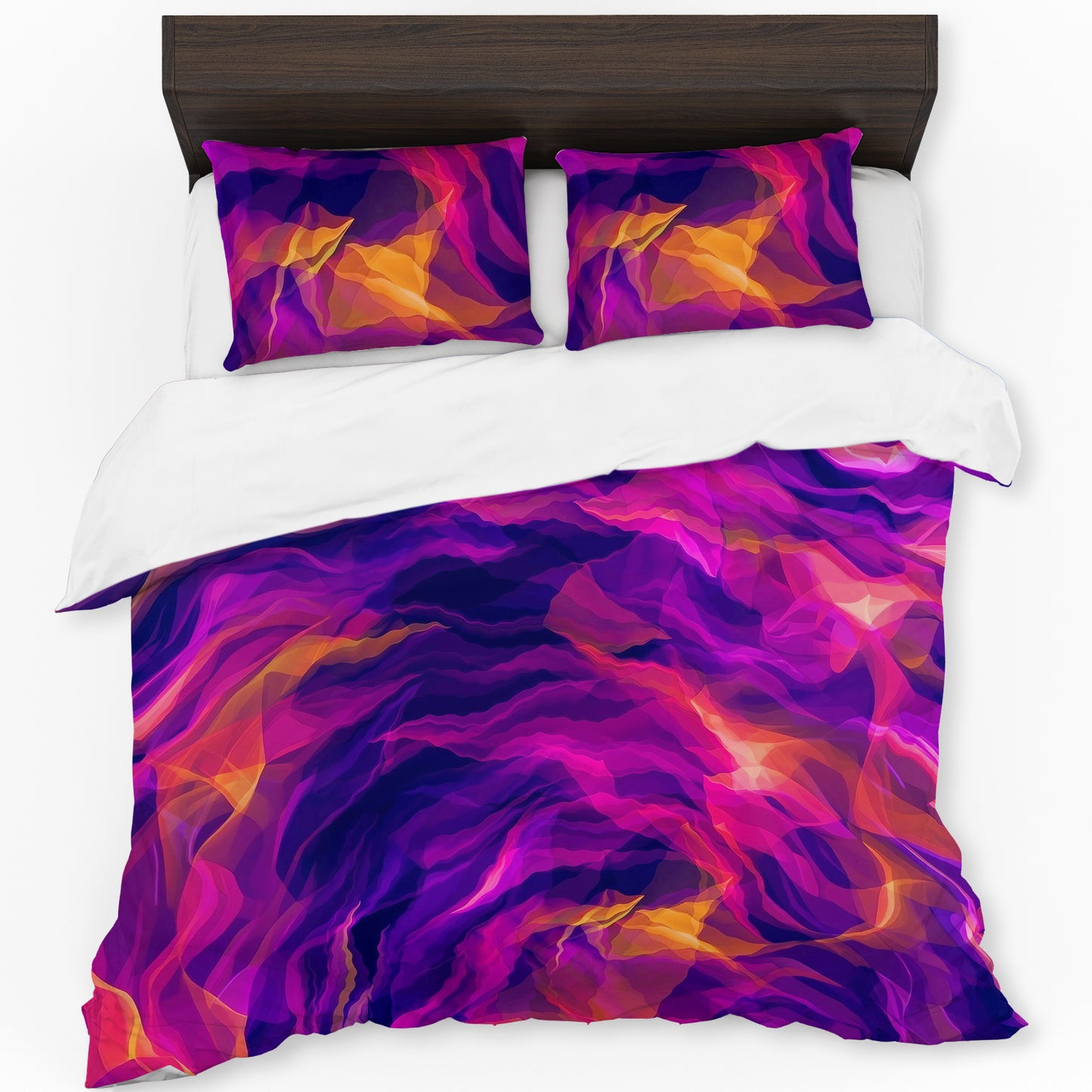 Midnight Mango Duvet Cover Set