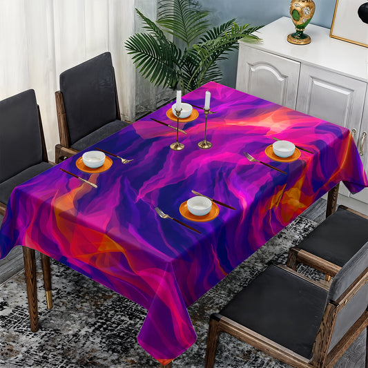 Midnight Mango Rectangle Tablecloth