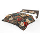 Midnight Rococo Floral Duvet Cover Set