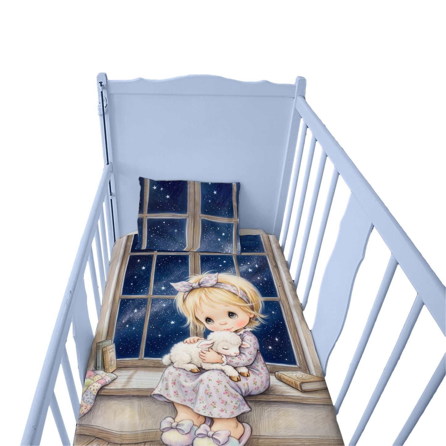 Midnight Snuggles Cot Set