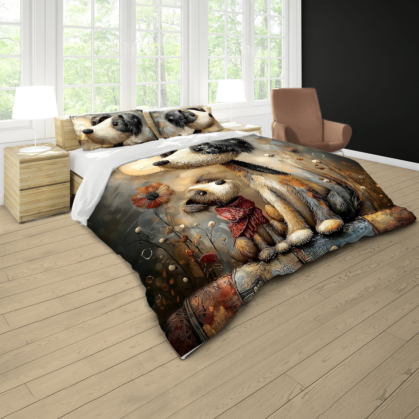 Milly and Mom Kids Duvet Cover Set