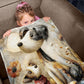 Milly and Mom Toddler Fleece Blanket