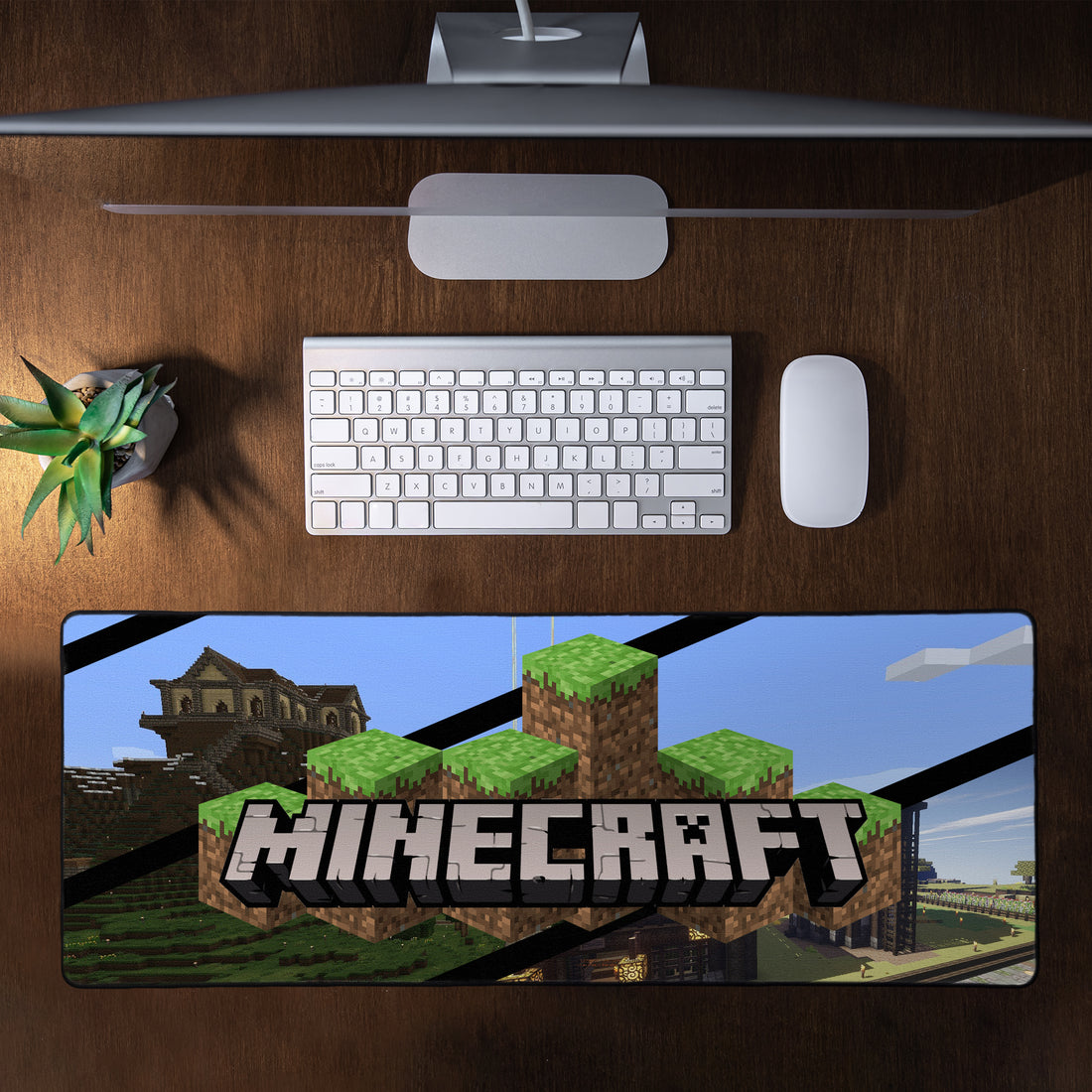 Minecraft Large Desk Pad – Print with Passion Decor