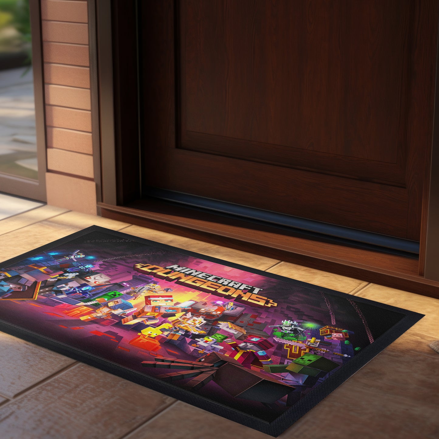Minecraft Dungeons Battle Door Mat