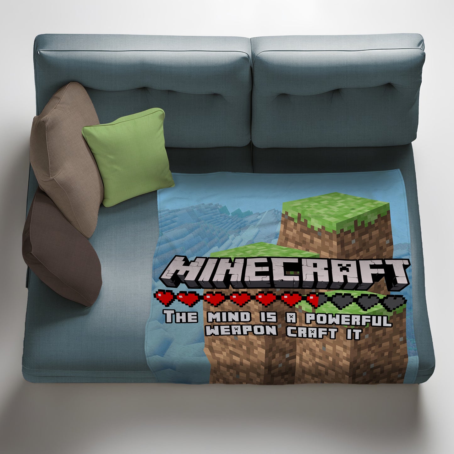 Minecraft Hill Fleece
