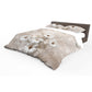 Minimalist White Daisy Duvet Cover Set