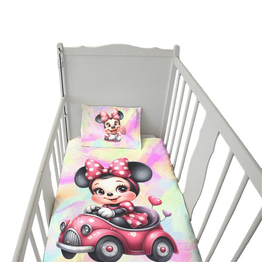 Minnie Go Carts Cot Set