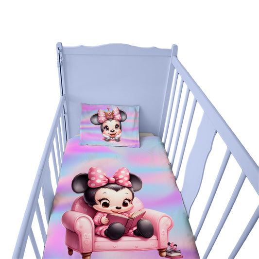 Minnie Studytime Cot Set