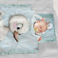 Mint Green Baby Animal Duckling Cot Set