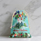 Mint Green Christmas Gift Bag (Set of 2)