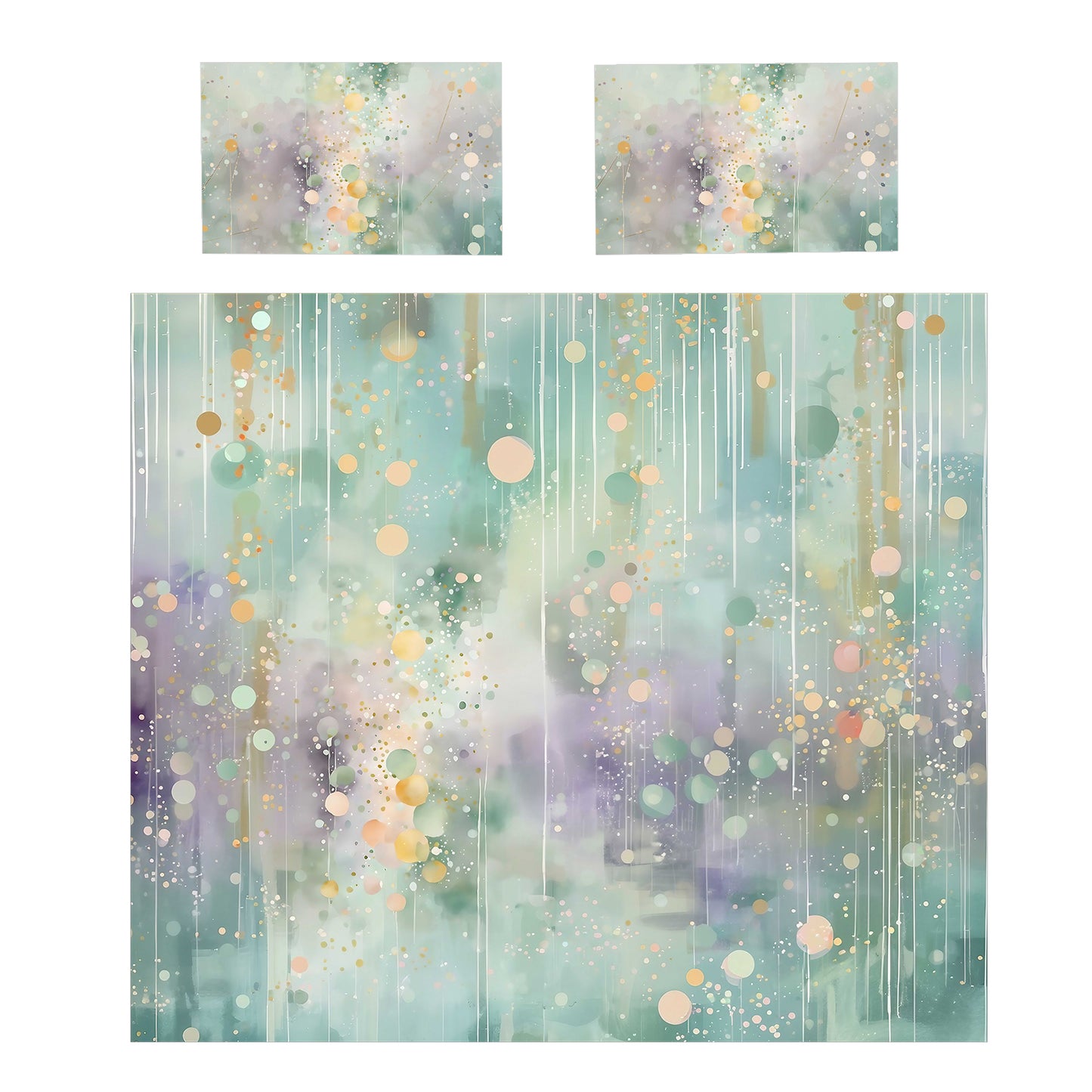 Mint Touch Duvet Cover Set