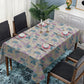 Mint and Lilac Patterns Rectangle Tablecloth