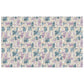 Mint and Lilac Patterns Rectangle Tablecloth
