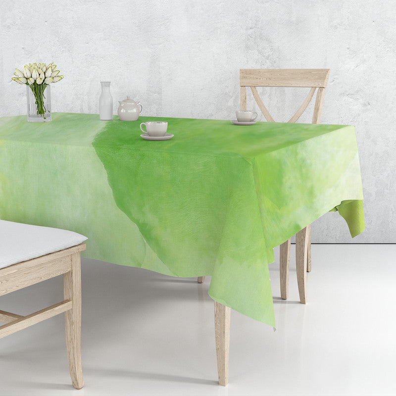 Minty Spring Rectangle Tablecloth