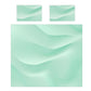 Minty Waves Duvet Cover Set