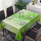 Minty Spring Rectangle Tablecloth