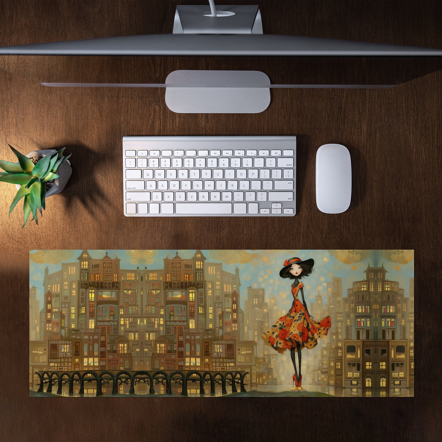Miss Elegance Desk Pad