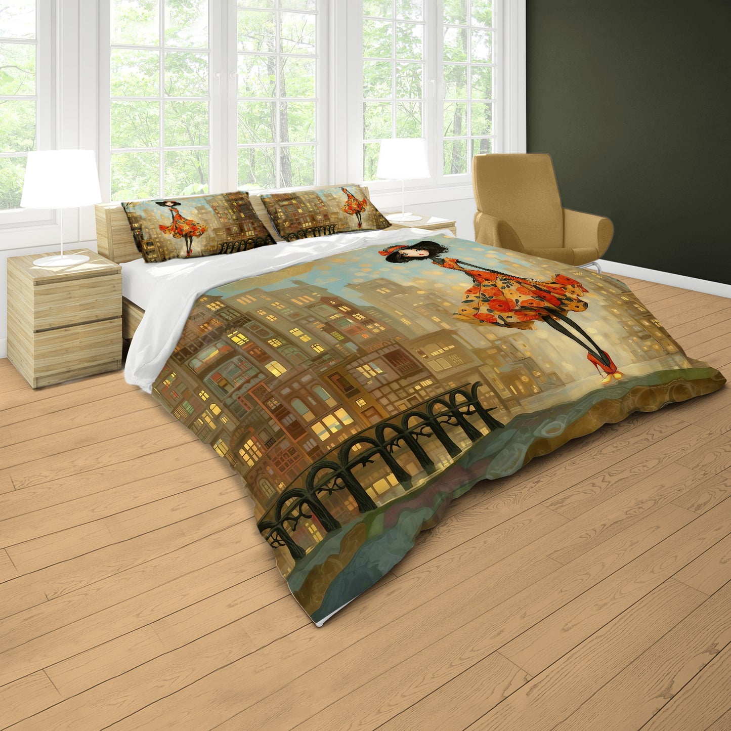 Miss Elegance Duvet Cover Set