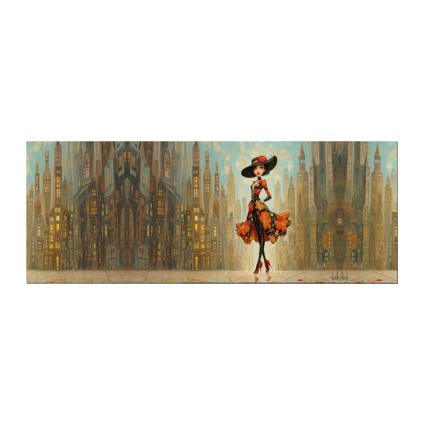 Miss Fashionista Desk Pad
