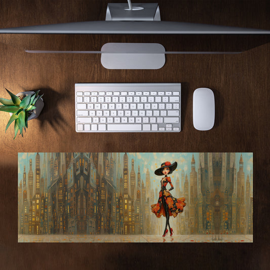 Miss Fashionista Desk Pad