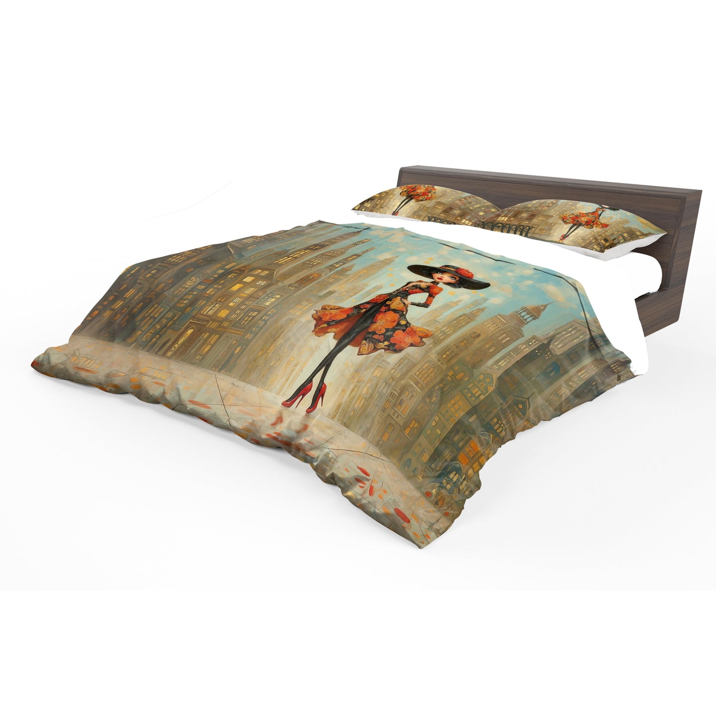 Miss Fashionista Duvet Cover Set