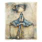 Miss Hazel Toddler Fleece Blanket