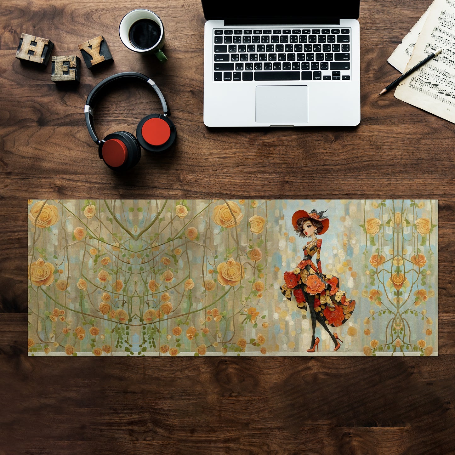 Miss Precious Desk Pad