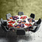 Mixed Fruit Round Tablecloth by Mark van Vuuren