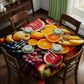 Mixed Fruit Square Tablecloth