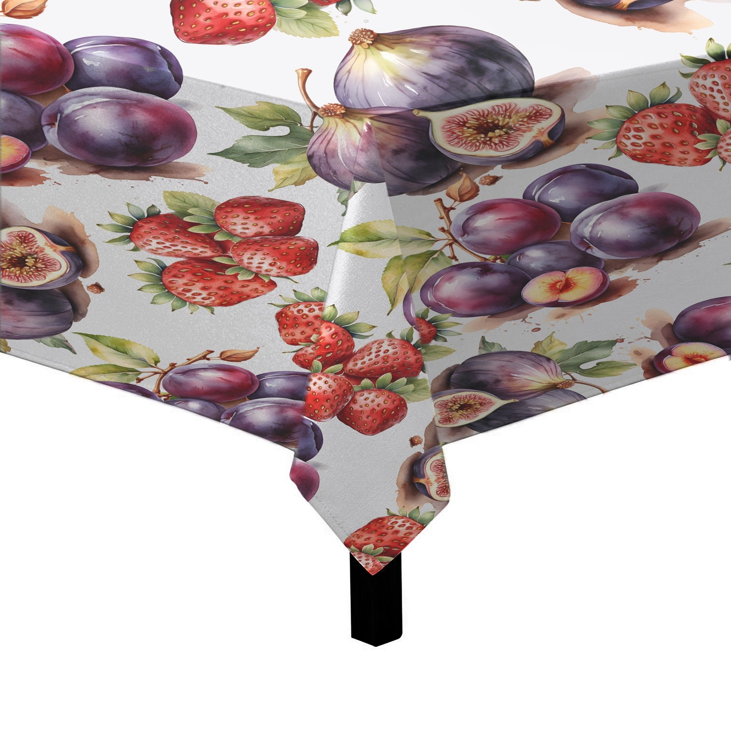 Mixed Fruit Square Tablecloth by Mark van Vuuren