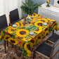 Mixture of Sunflowers Rectangle Tablecloth By Mark Van Vuuren