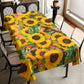 Mixture of Sunflowers Rectangle Tablecloth By Mark Van Vuuren