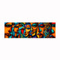 Modern Art Decoupage Drum Cover