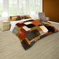 Modern African Block Pattern Duvet Cover Set by Wikus Schalkwyk