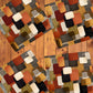 Modern African Block Pattern Napkins by Wikus Schalkwyk