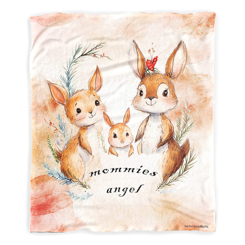 Mommies Angel Minky Blanket by Wikus Schalkwyk