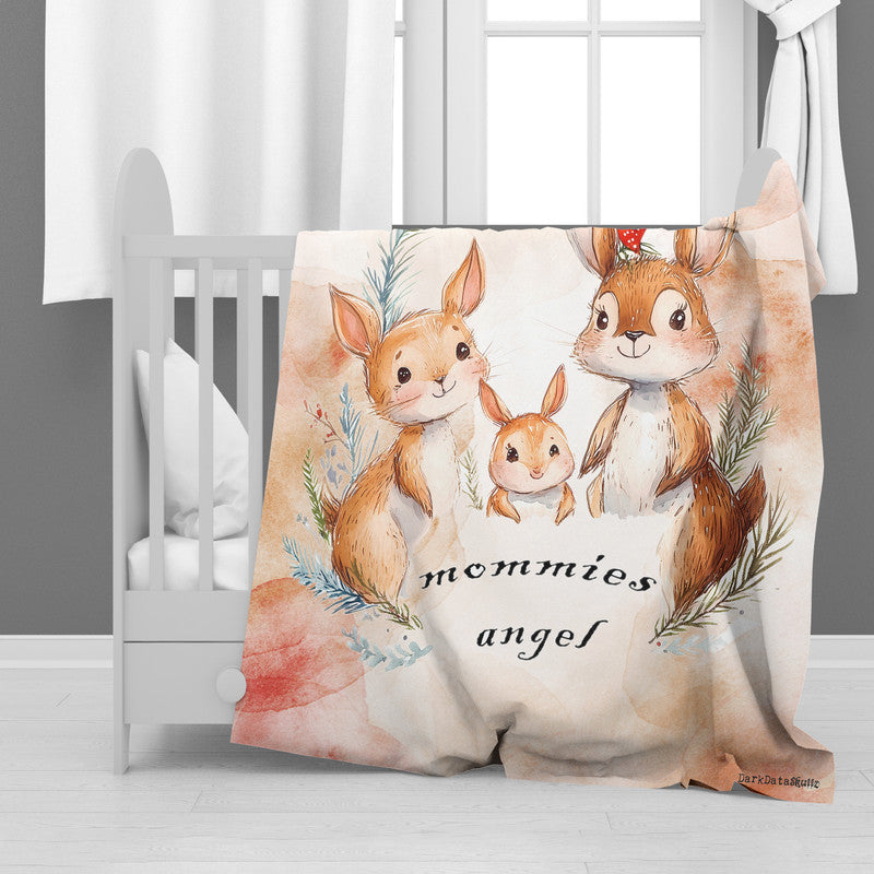 Mommies Angel Minky Blanket by Wikus Schalkwyk