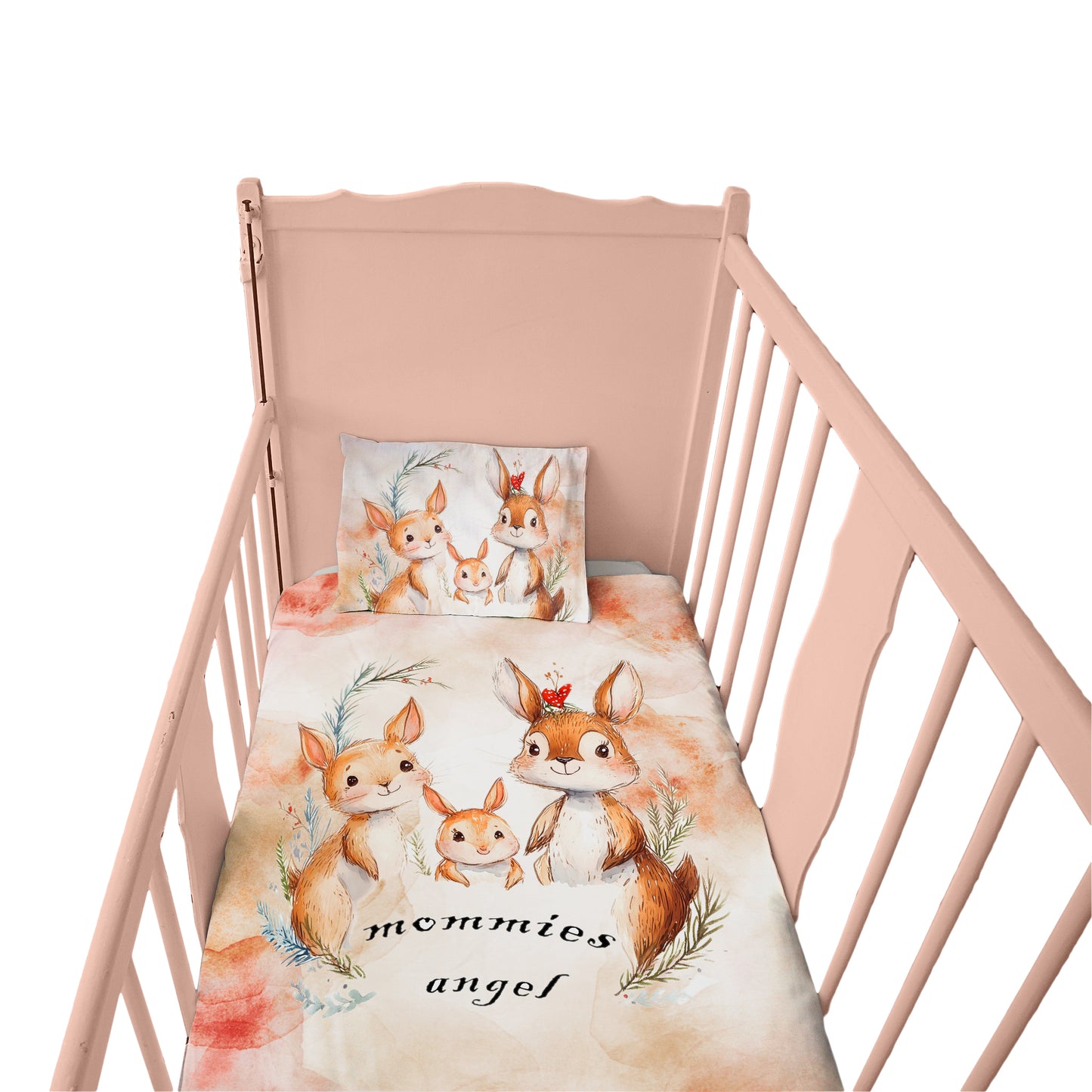 Mommies Angel Cot Set by Wikus Schalkwyk