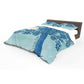 Moonlit Blue Blossom Tree Duvet Cover Set