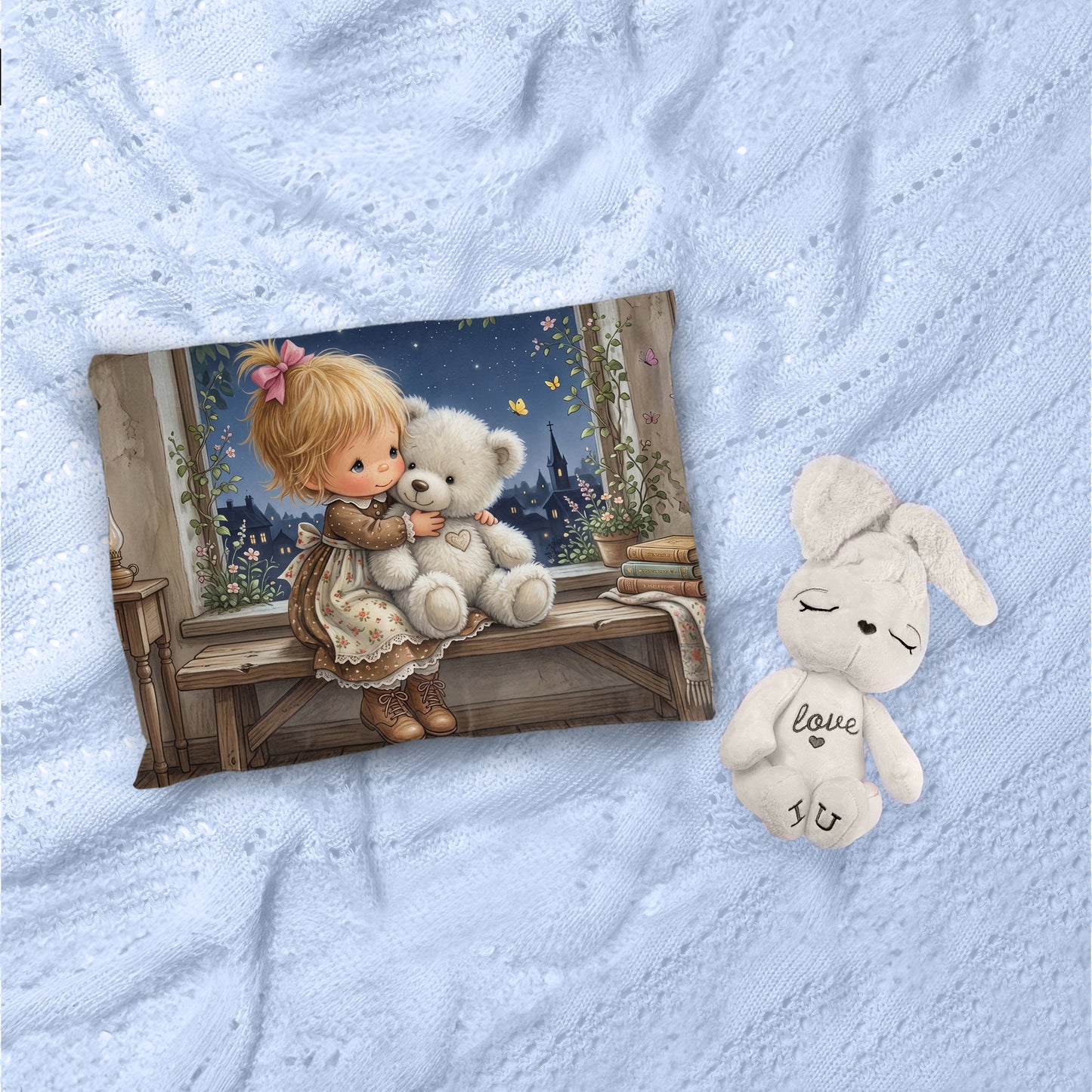 Moonlit Hugs Cot Set
