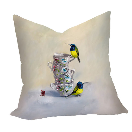 Morning Chirp Luxury Scatter by Juanette Menderoi